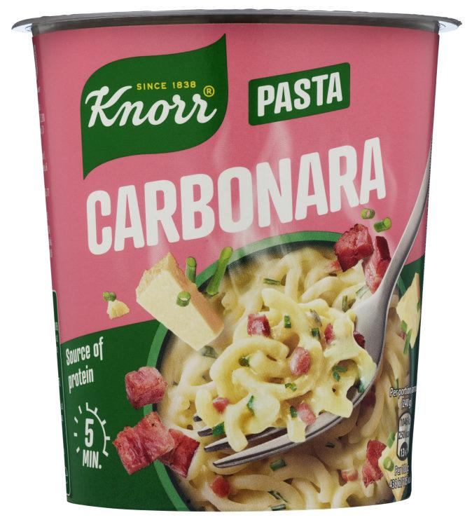 Макарон з соусом Garbonara швидкого приготування Knorr
