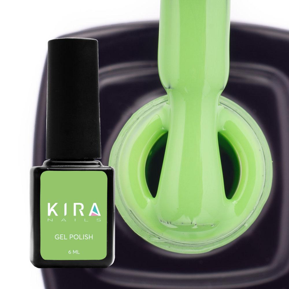 Гель-лак Kira Nails №126, 6 мл (приглушено-зелений)
