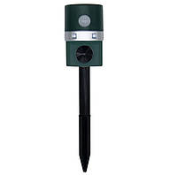Ультразвуковий відлякувач тварин Solar Pest Repeller 7002 на сонячній батареї з датчиком руху