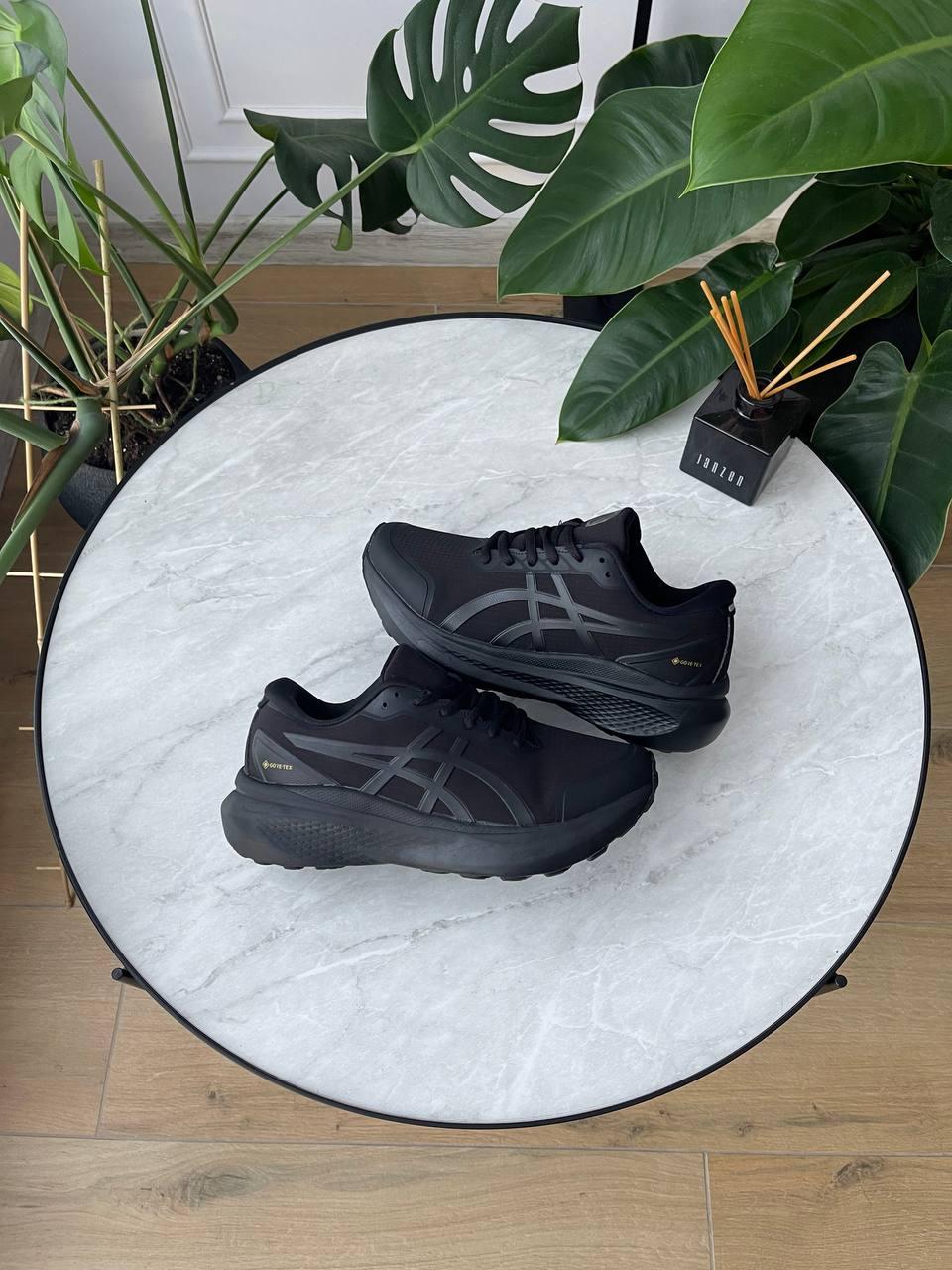 Кросівки чоловічі чорні Asics Gel-Kayano 30 Gore-Tex Black (18346)