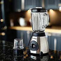 Блендер Rainberg 2000Вт Стаціонарний кухонний блендер Блендер з кавомолкою Блендер 2в1 К2
