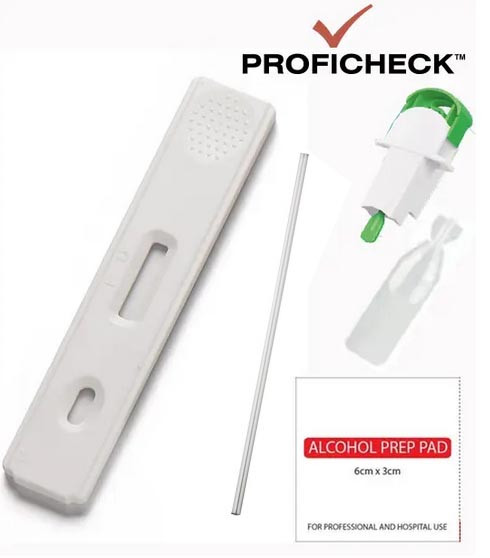 Швидкий тест PROFICHECK для визначення групи крові та резус-фактору ABO та RhD (цільна кров), фото 1