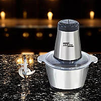 Блендер кухонний Zepline 1500 Вт Чоппер із нержавіючої сталі Чоппер з 2 швидкостями К2