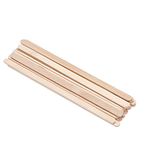Одноразові дерев'яні шпателі дуже вузькі, 140х6, 100 шт