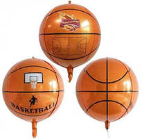 Фольгована кулька 4D сфера баскетбольний м'яч 22" (55см) Китай