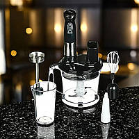 Багатофункціональний блендер Rainberg 1200Вт Погружний блендер Блендер-міксер  Кухонний блендер 4в1 К2