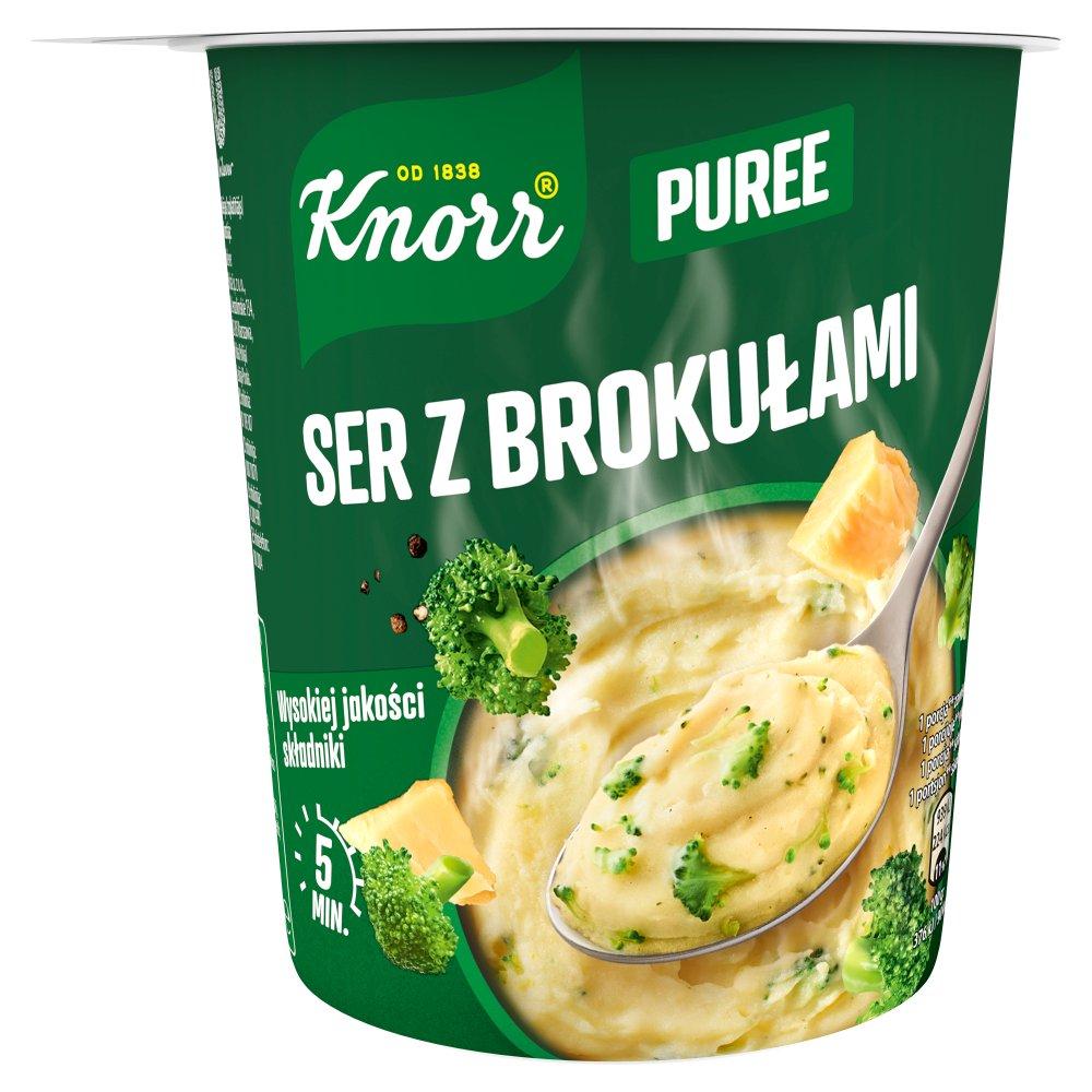 Картопляне пюре з сиром та броколі швидкого приготування Knorr