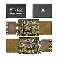 Камербанд S Tactical Series + М'який балістичний пакет (200x150мм) 2 клас захисту. Пиксель S (416SBP20 -2CL-p) DS