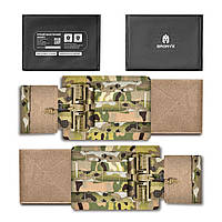 Камербанд S Tactical Series + М'який балістичний пакет (200x150мм) 2 клас захисту. Мультикам S (416SBP20 -2CL-m) DS