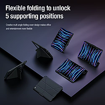 Чехол книжка Nillkin Bumper Pro Origami на Xiaomi Pad 7 (11.2") / синий, фото 5