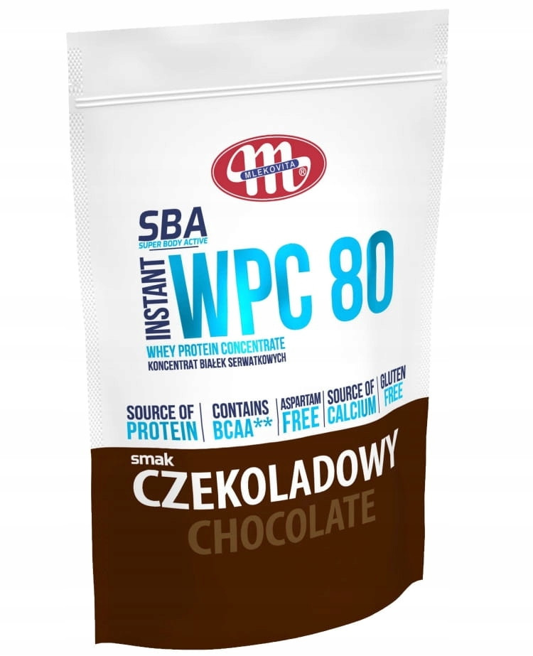 Протеїн концентрований шоколадний Mlekovita WPC 80 / 700гр