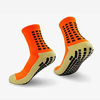 Шкарпетки тренувальні FOOTBALL SOCKS жовтогарячо-жовті 14032025-ORY, Жовтогарячий, Розмір (EU) — 33-39