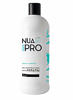 Бальзам-кондиціонер для волосся Nua PRO Reconstruction with Keratin Реконструкція з кератином 1000 мл