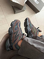 Жіночі кросівки New Balance 9060 Beef & Broccoli Взуття Нью Беланс 9060 коричневі замша текстиль демісезон, фото 4