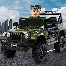 Дитячий електромобіль Toyland Jeep 159(AM-28), Зелений (360T)