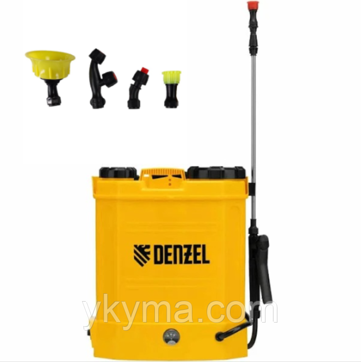 Обприскувач акумуляторний для городу Denzel ( 12 літрів / 8 А/г / час роботи до 5 год), фото 1