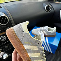 Жіночі кросівки Adidas Spezial wonder Grey Кеди Адідас Спеціал Сірі замшеві демісезонні, фото 6