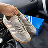 Жіночі кросівки Adidas Spezial wonder Grey Кеди Адідас Спеціал Сірі замшеві демісезонні, фото 9