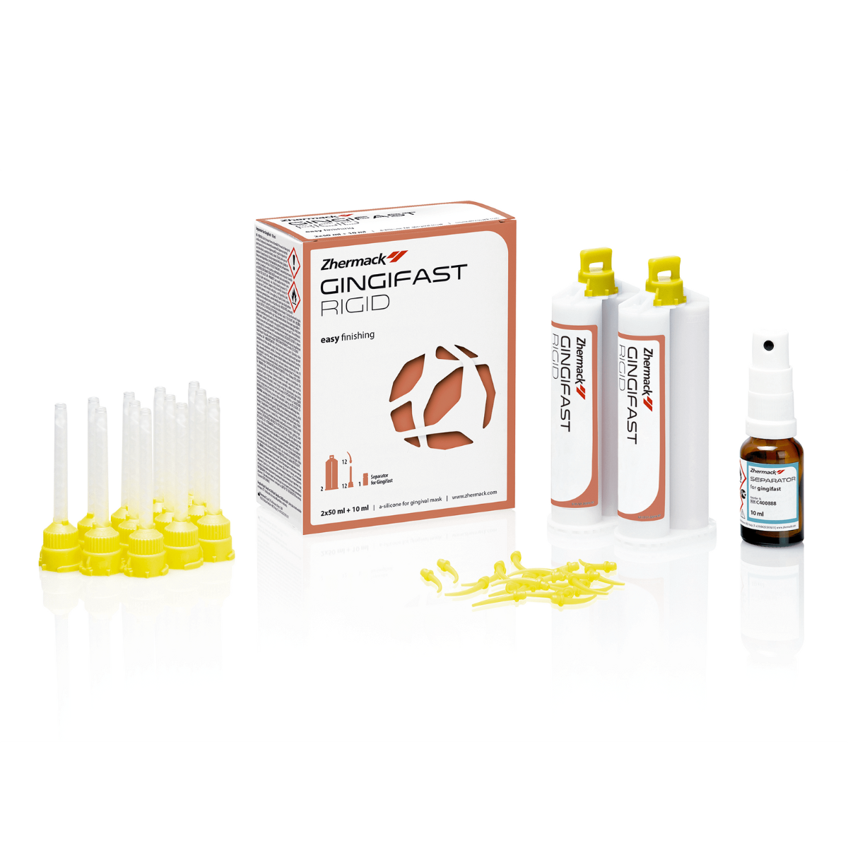 GINGIFAST RIGID 2x50ml, А-силікон для відтворення десни