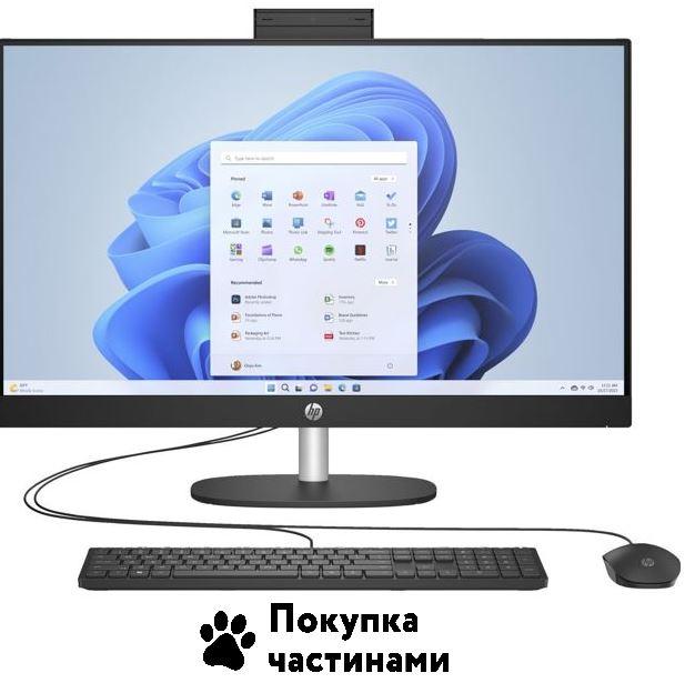 Моноблок HP 27-cr0030ua AiO Black (A1QY0EA), фото 1