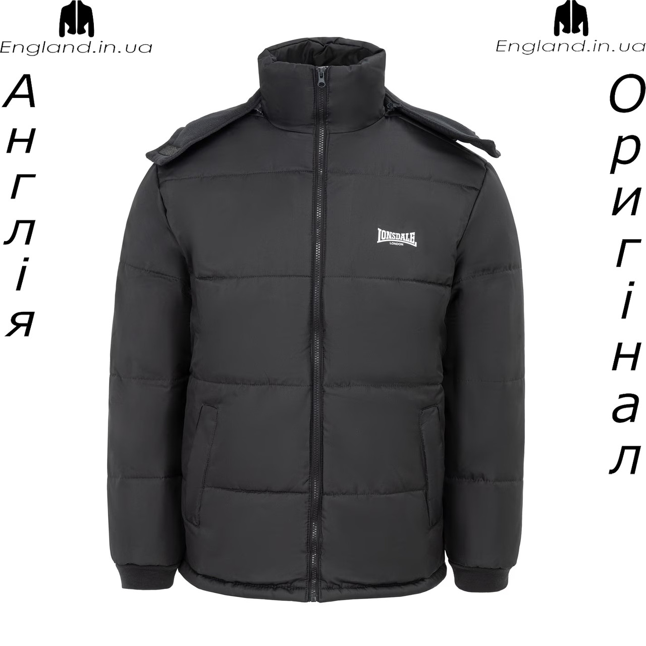 Куртка стьогана чоловіча Lonsdale (Лонсдейл) з Англії - демісезонна водонепроникна, фото 1