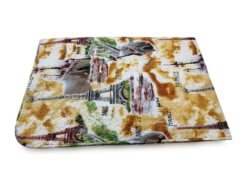 Ковдра-Покривало поліестер (П-907) Leleka-Textile 140х205 кольорова (1885/6427)