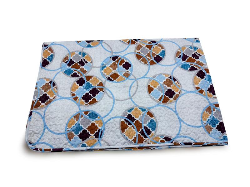 Ковдра-Покривало поліестер (П-908) Leleka-Textile 140х205 кольорова (1886/6430)