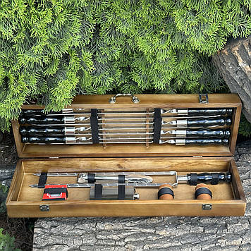 Подарунковий набір шампурів Казак ручної роботи