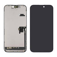 Дисплей для Apple iPhone 16 Pro Max з чорним тачскрином ZY-IN CELL FHD