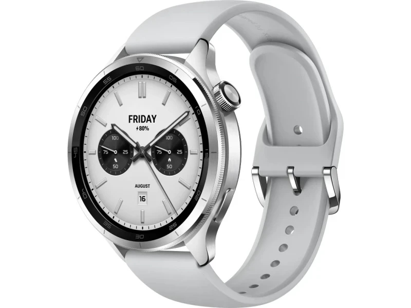 Смарт-годинник Xiaomi Watch S4 Silver (BHR9197GL)