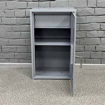 Офісний сейф СБЕ-720 сірий