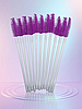 Щіточка для вій та брів фіолетова