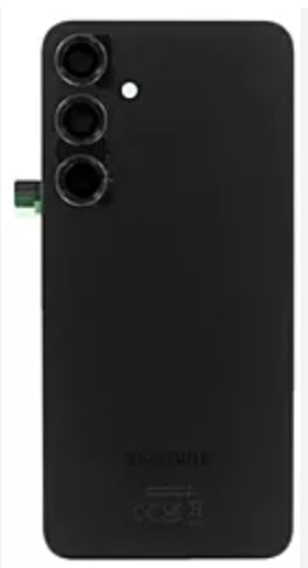Задня кришка Samsung S926 Galaxy S24+ чорна, Onyx Black, оригінал PRC + скло камери, фото 1