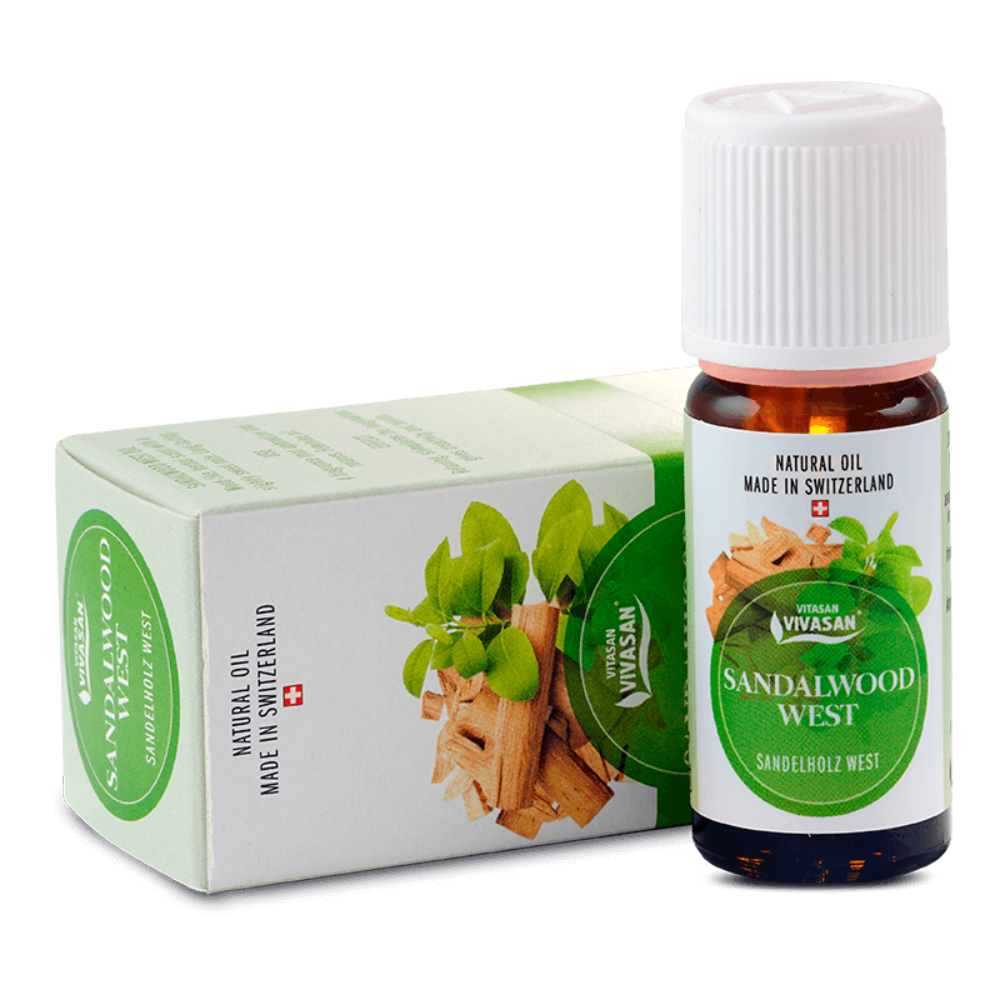 Натуральна ефірна олія Сандалове дерево 10 мл заспокійливий ефект, використовується для релаксу Вівасан Swiss