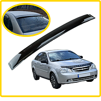 Дефлектор заднего стекла на Chevrolet Lacetti седан 2004-2013 (скотч)