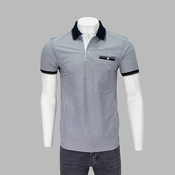 Футболка чоловіча Tony Montana AR-1009 LACIVERT 30% бавовна 40% віскоза 30% нейлон L(Р)