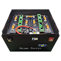 LiFePO4 батарея 25.6В 280А·г (8S1P) збірка на елементах EVE + JK BMS 200А + Bluetooth