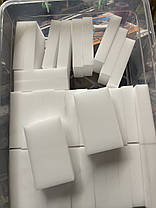 Меламінова губка 100x20x60mm (губка-гумка), фото 5