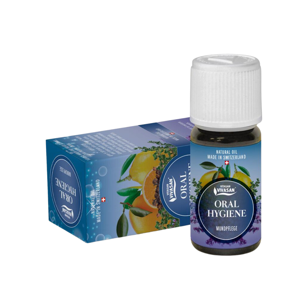 Еліксир 100% ефірних олій для полоскання рота Oral Нygiene 10 мл, Вівасан Vivasan Швейцарія Switzerland, фото 1
