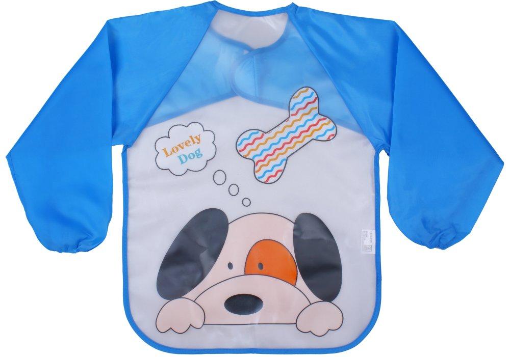 Фартух для творч. "Maxi" №MX62350 37х50см блакитний(1)(20), фото 1