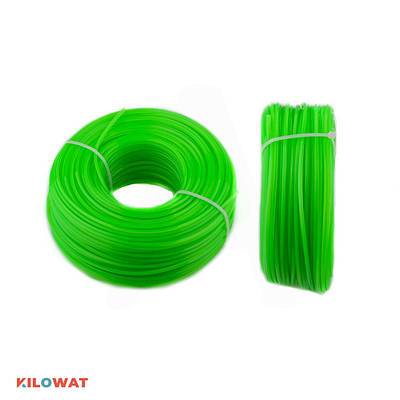 Волосінь для тримера нейлонова Зірка Kamberg 4,0 мм*15 м