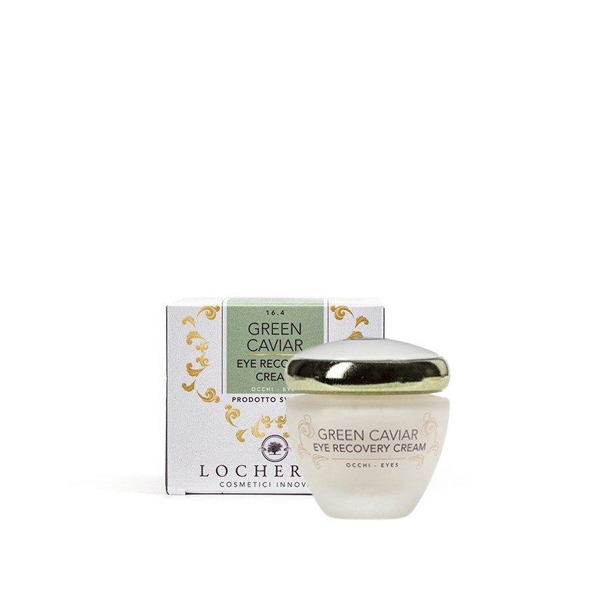 Крем навколо очей Зелена ікра 30мл з вітаміном Е Лохербер Вівасан Green Caviar Eye recovery cream Locherber