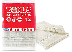 Серветка бавовняна для миття підлоги Bonus B439 Cotton Cloth 1шт