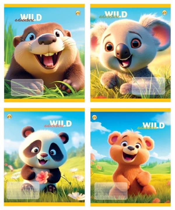 Зошит 12арк. кос.лін. /ТВ/ "Пригоди" №ТА53107(25)(600)