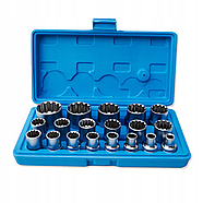 Набір головок торцевих Falon Tech 8-32 мм 1/2" SPLINE Falon Tech FT1912, фото 3