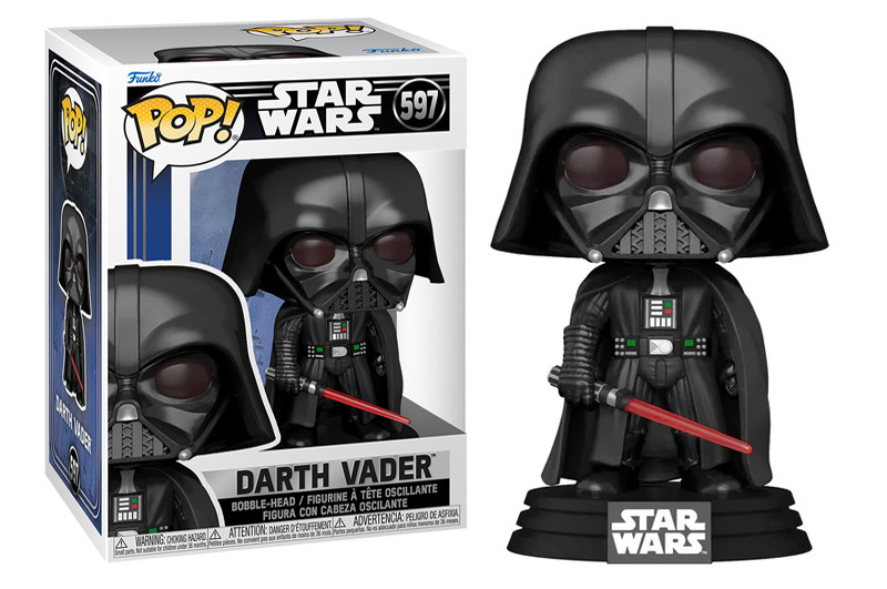 Фігурка Funko Pop Star Wars Дарт Вейдер зі світловим мечем 67534