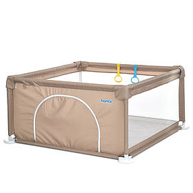 Манеж квадратний Bambi 1339, Бежевий