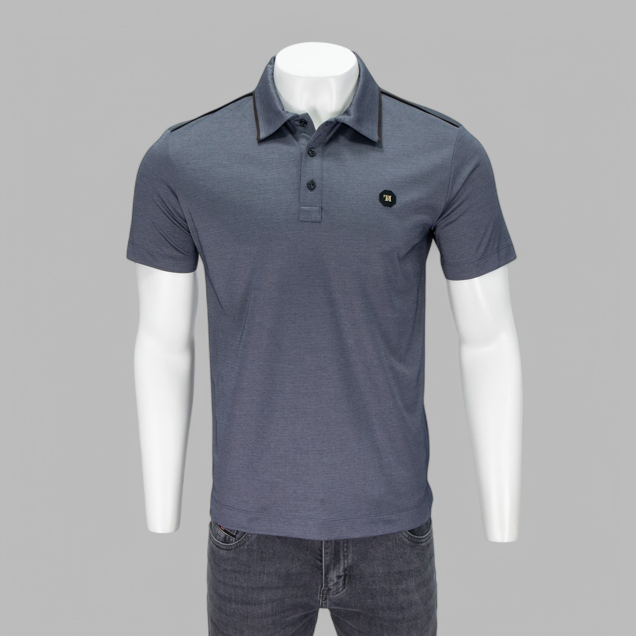 Футболка чоловіча Tony Montana 6275 LACI/BEYAZ 70% бавовна 30% поліестер XL(Р), фото 1