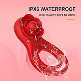 Віброкольцо Rose Lock Ring App, фото 4