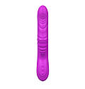 Вібратор Angelia, USB 3 functions of thrusting / 20 vibrations Purple, фото 4